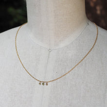 Load image into Gallery viewer, Diamond Triad Necklace
