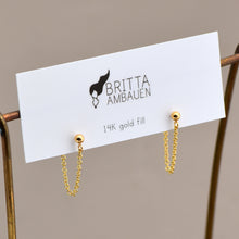 Load image into Gallery viewer, Chain Garland Earrings