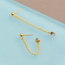 Load image into Gallery viewer, Chain Garland Earrings