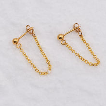 Load image into Gallery viewer, Chain Garland Earrings