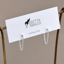 Load image into Gallery viewer, Chain Garland Earrings