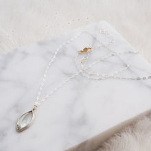 Load image into Gallery viewer, Prasiolite Pod Necklace