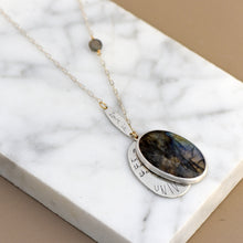 Load image into Gallery viewer, &quot;Love Is...&quot; Labradorite Necklace
