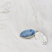 Load image into Gallery viewer, Ocean and Agate Necklace