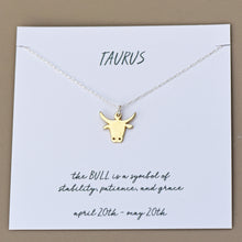 Load image into Gallery viewer, Zodiac Necklaces