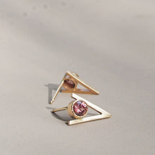 Load image into Gallery viewer, Very Rose & Gold Stud Earrings