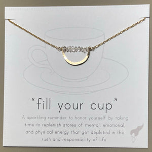 "Fill Your Cup" Necklace