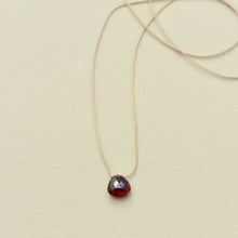 Load image into Gallery viewer, Teardrop Necklace - Choose Your Gemstone