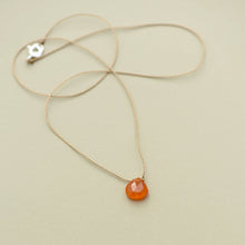 Load image into Gallery viewer, Teardrop Necklace - Choose Your Gemstone
