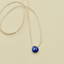 Load image into Gallery viewer, Teardrop Necklace - Choose Your Gemstone