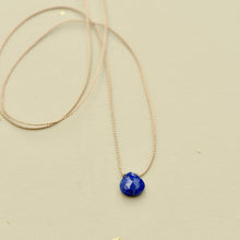 Load image into Gallery viewer, Teardrop Necklace - Choose Your Gemstone
