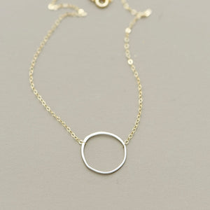 Imperfect Circle Necklace