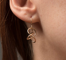 Load image into Gallery viewer, Continuous Knot Earrings