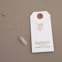 Load image into Gallery viewer, ROMANTIC: rose quartz
