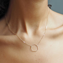 Load image into Gallery viewer, Imperfect Circle Necklace
