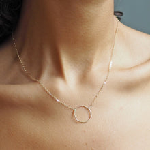 Load image into Gallery viewer, Imperfect Circle Necklace