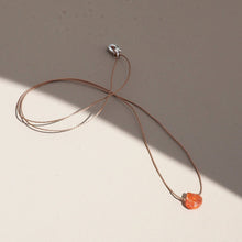 Load image into Gallery viewer, Teardrop Necklace - Choose Your Gemstone