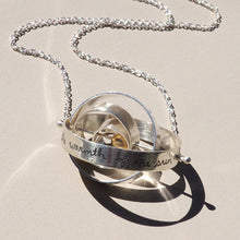 Load image into Gallery viewer, "I Feel Your Love" Kinetic Necklace