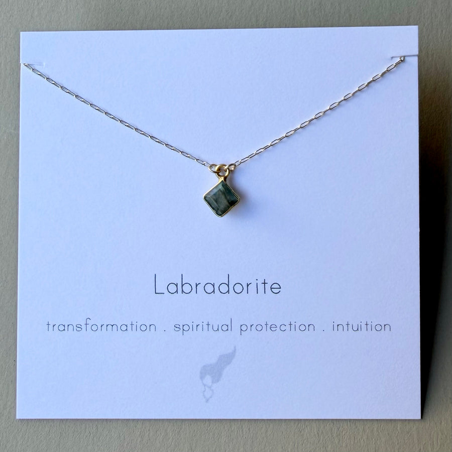 Meridian Necklaces on gold