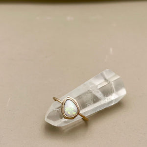 "Light of the World" Opal Ring