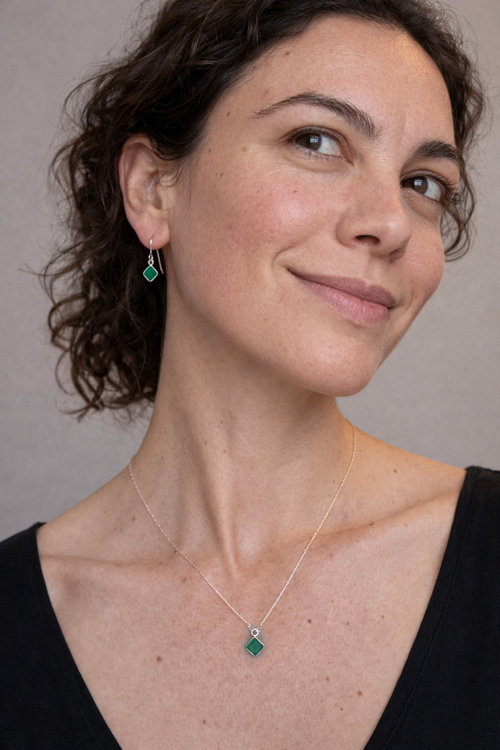 Meridian Earrings on silver