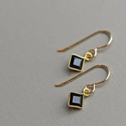 Meridian Earrings on gold