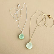 Blue Chalcedony Necklace
