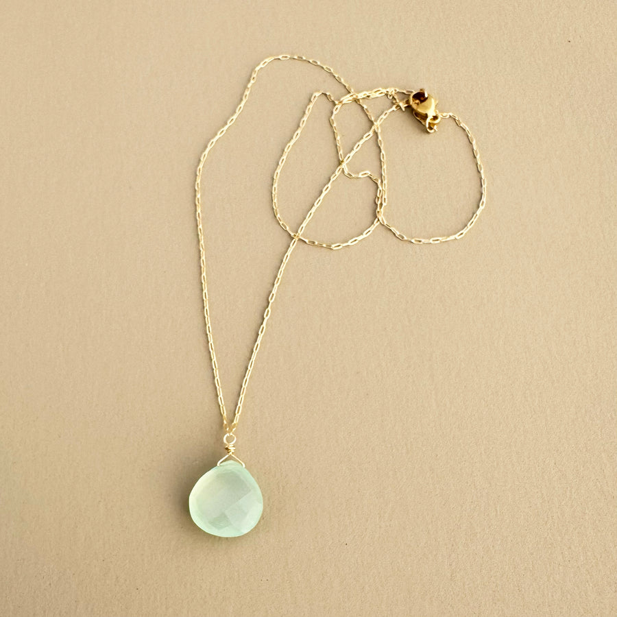 Blue Chalcedony Necklace