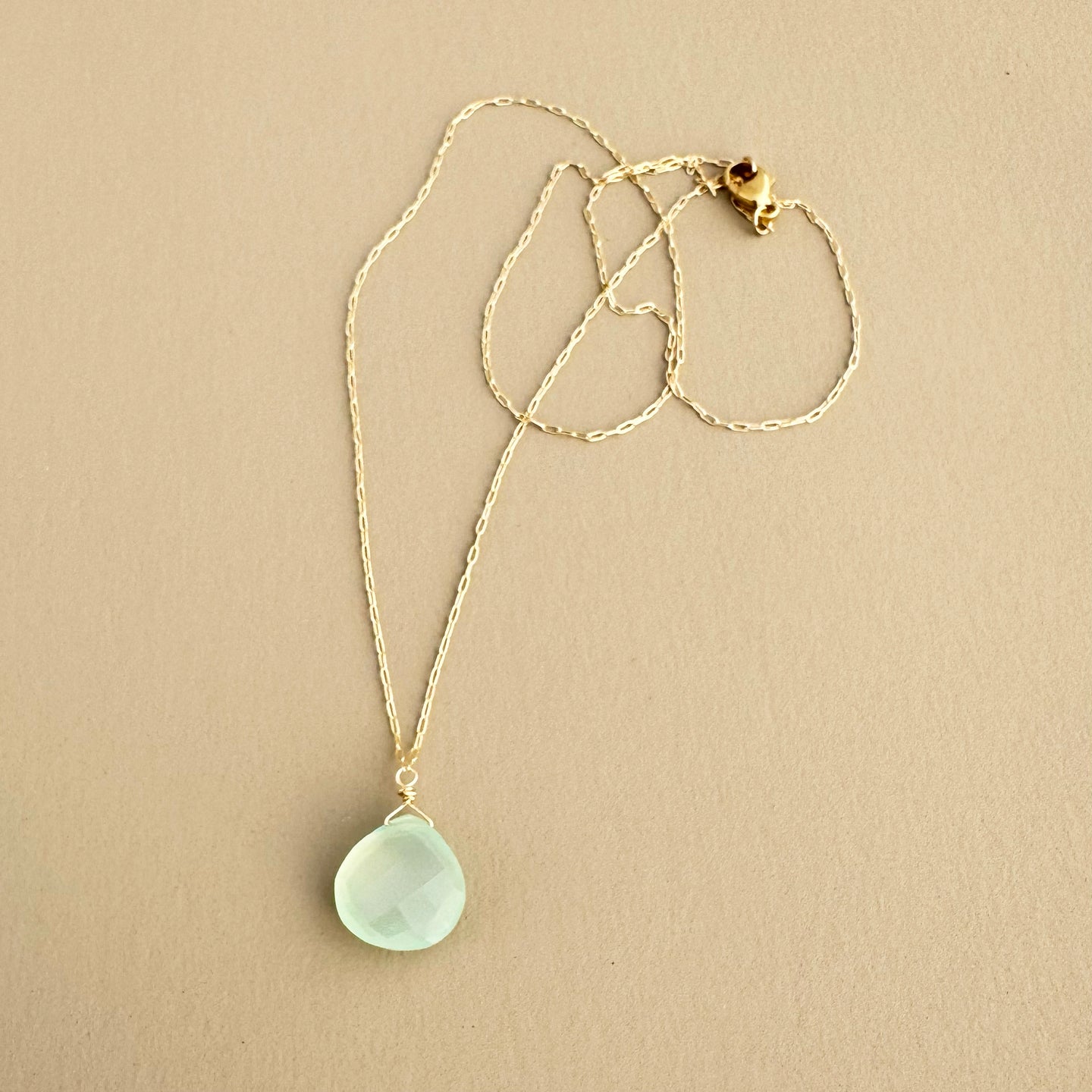 Blue Chalcedony Necklace