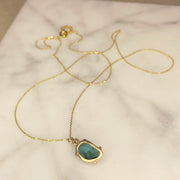 Blue Tourmaline Ocean Necklace