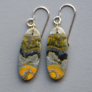 Golden Strata Jasper Earrings