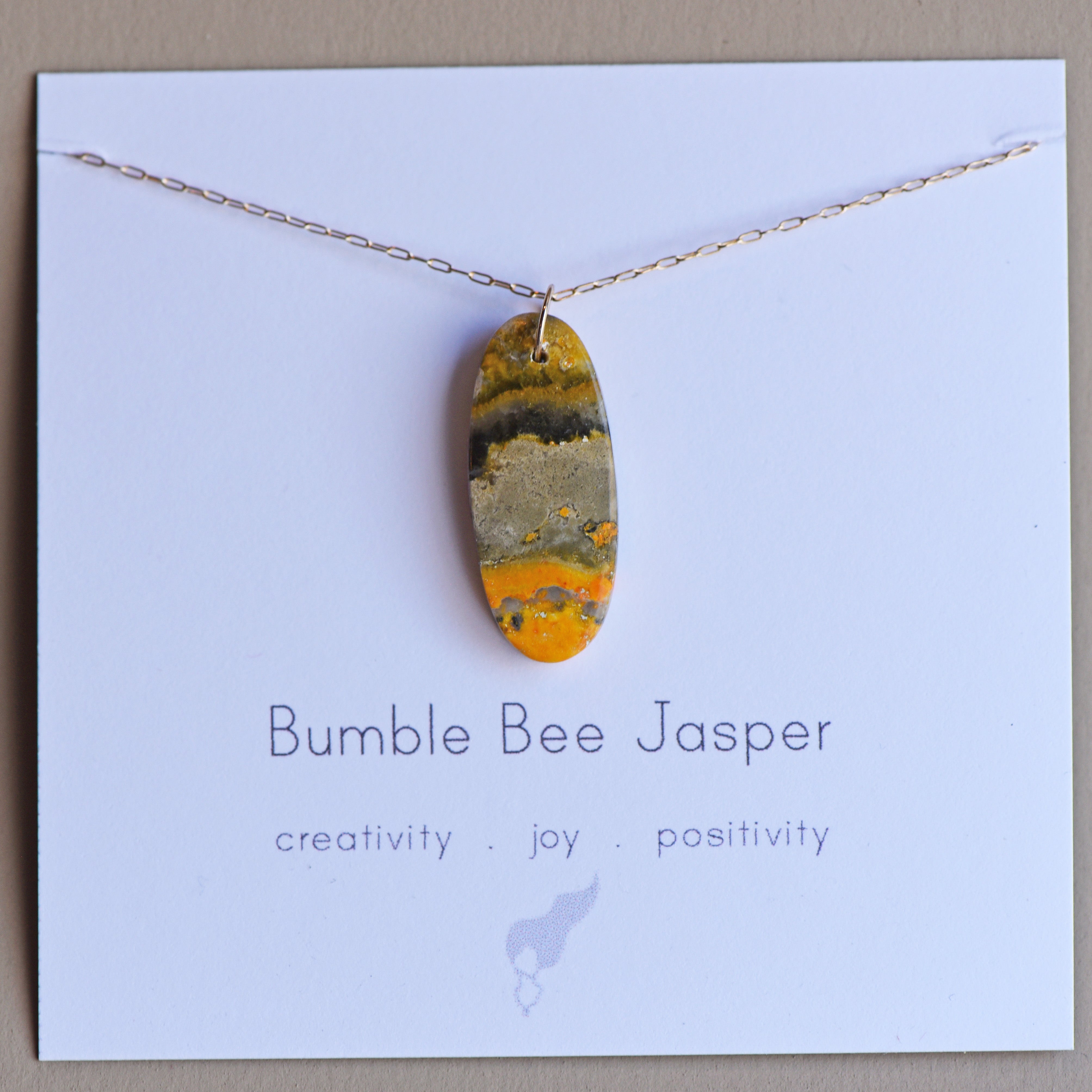 Golden Strata Jasper Necklace