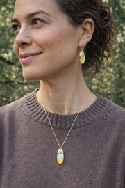 Golden Strata Jasper Earrings