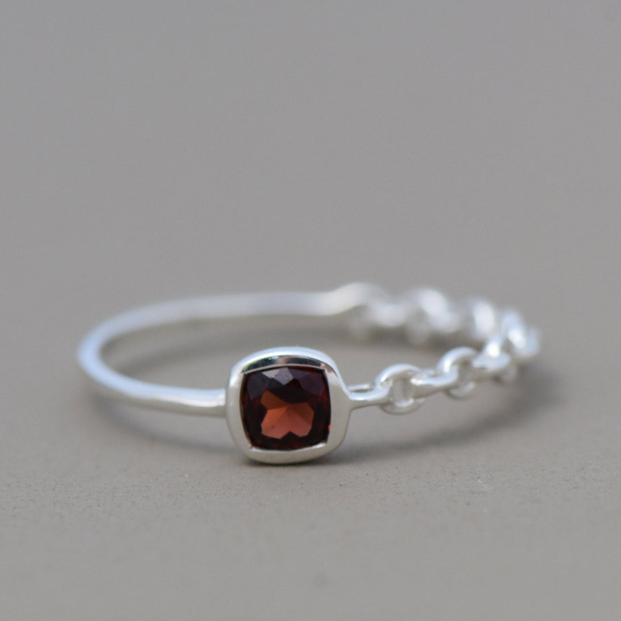 Confluence Rings: four gemstone choices