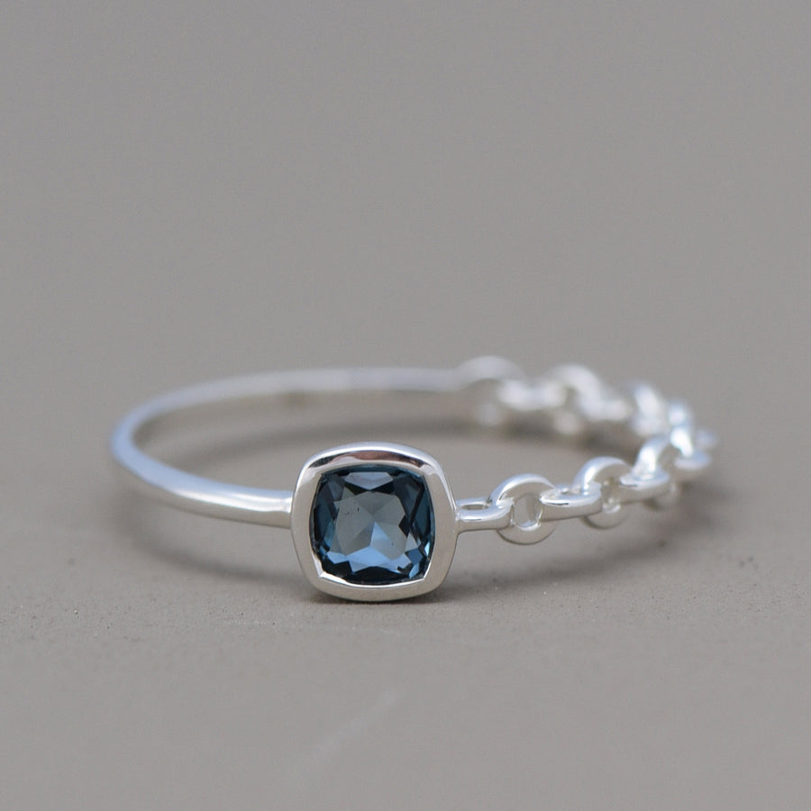 Confluence Rings: four gemstone choices