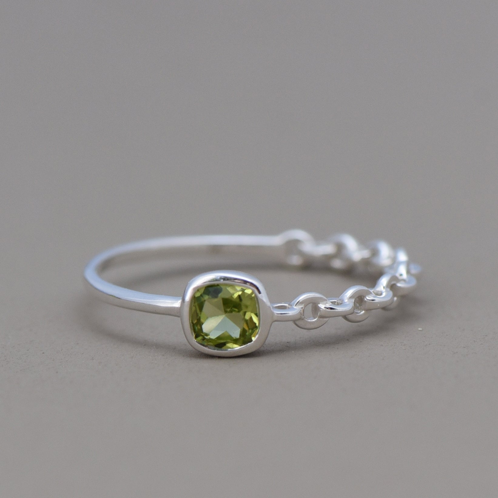 Confluence Rings: four gemstone choices