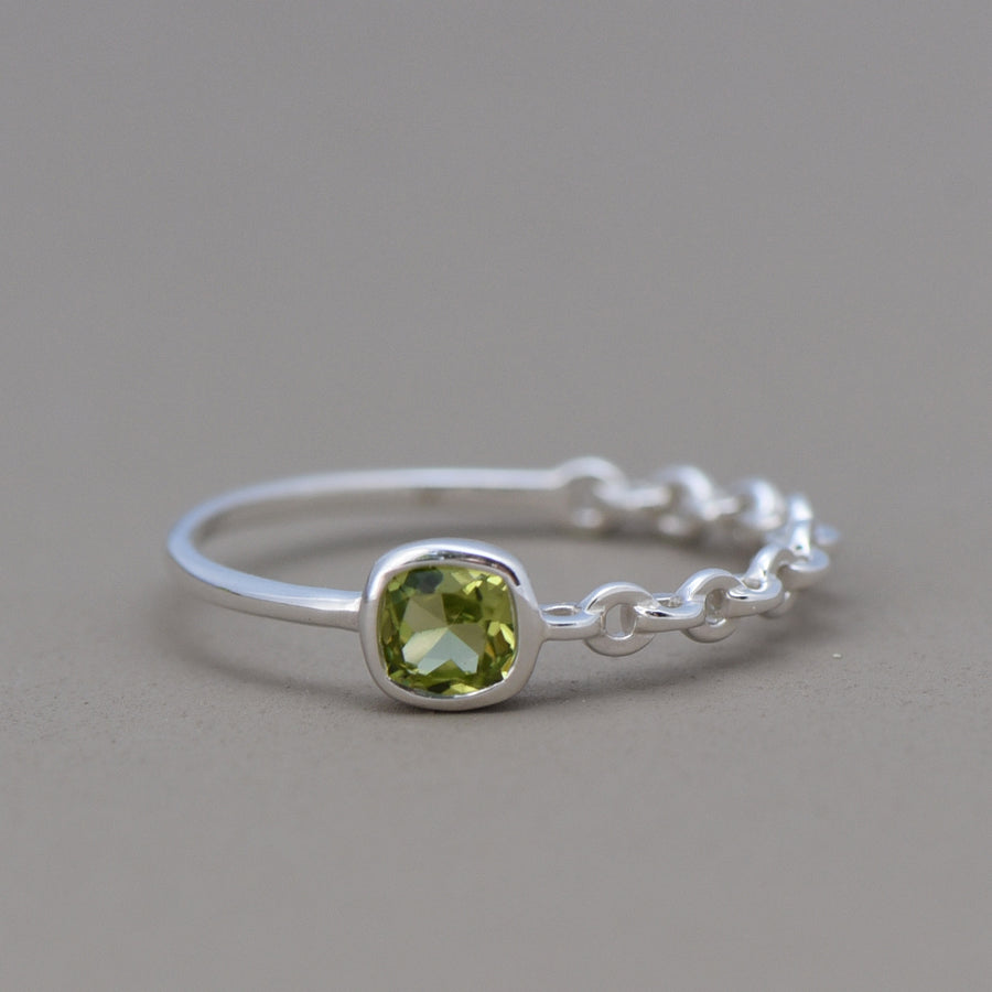 Confluence Rings: four gemstone choices