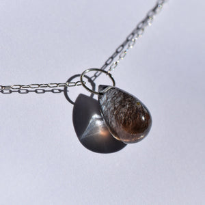 Copper Aquamarine Necklace