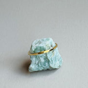 Faceted Gold Band