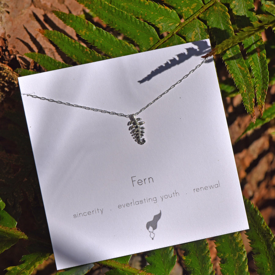Fern Charm Necklace