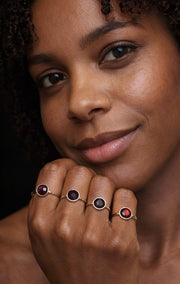 Garnet Umbra Ring