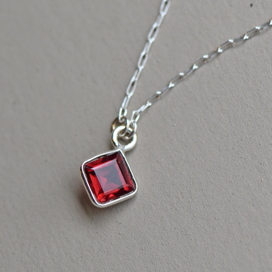 Meridian Necklace on silver