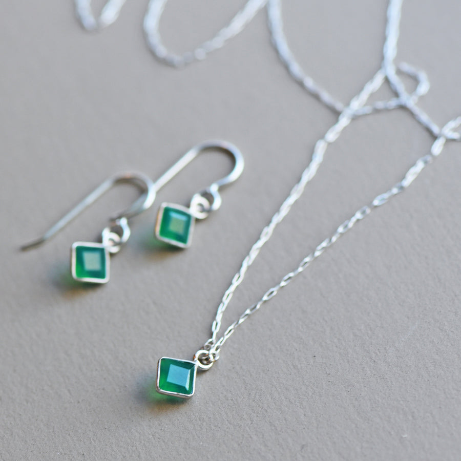 Meridian Earrings on silver