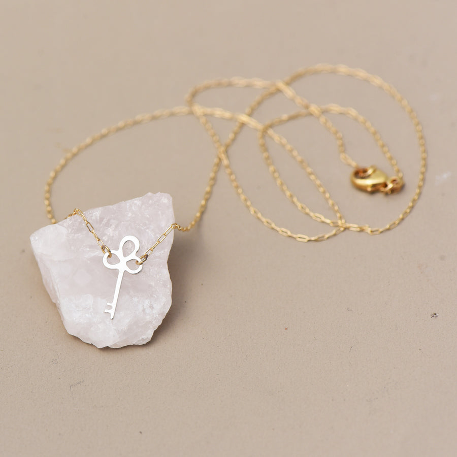 "You Hold the Key" Necklace