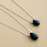 Labradorite Drop Necklace