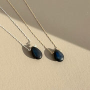 Labradorite Drop Necklace