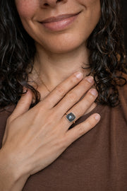 Labradorite Transformation Ring