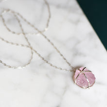 Load image into Gallery viewer, Raw Morganite Necklace
