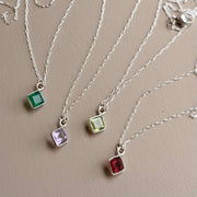 Meridian Necklace on silver