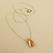 Rose Champagne Necklace